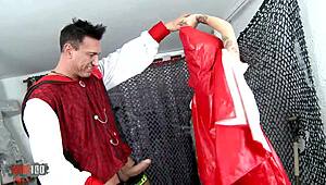 Little Red Riding Hood takes on a monster dick. It’s huge!