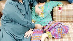 Indian Housewife Drinks Cum After Anal Sex with Cuckold Husband