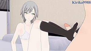 So, Airi Momoi and Shiho Hinomori got wild with intense banging in Project Sekai hentai.