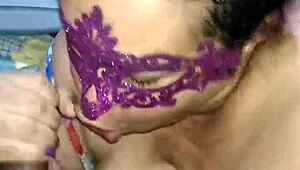 i give a latina milf a handjob and she swallows my cum, oh god