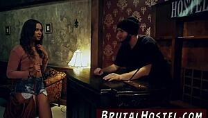 Ash, are you fed up waiting? Lick that amateur teen's pussy now!