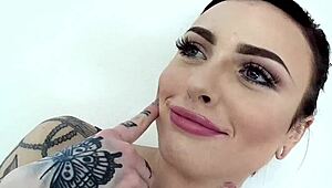I’m blown away by Chloe Carter swallowing huge cock deep in wild POV facefuck.