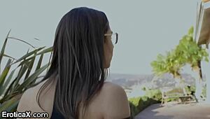 eroticax cheating on wife with teen sucking toe as we engage