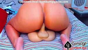 Condom Removed Creampie Scene