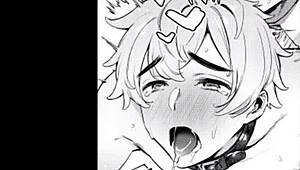 So, this amateur is moaning loudly while masturbating with lube, getting to that big orgasm and cumshot.