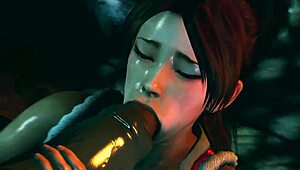 Bad Guys with Big Dicks Dominate Her in 3D Anal Sex Animation