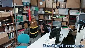 Bad teen 18+ thief gets fucked in hardcore burglary