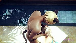 Elsa Femboy Swallows Cock Like A Pro In Frozen Yaoi