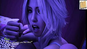 being a dik chick route 20, blonde teen enjoys homemade sex with big tits and big ass