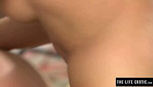 Lesbians Engage in Domination Finger Fucking Game