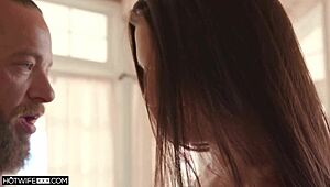 wow hotwifexxx milf alice visby tries first huge cock outside marriage 😲