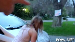 legal age teen 18+ explores wild hub action with tight wet pussy in pov