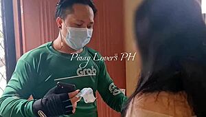 Call Center Agent Fucked Roughly by Delivery Rider