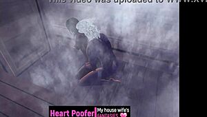 Relaxing in the sauna with friends