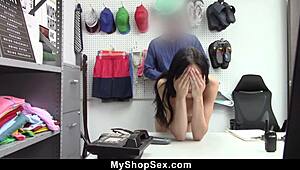 teen gives in to mall guard's strip search tactic - myshopsex