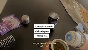 sanjuanina gets fucked by her milky cousin