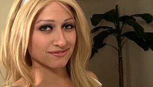 Here's how French maid Sadie Sable took an interracial pounding right in her tight spot.