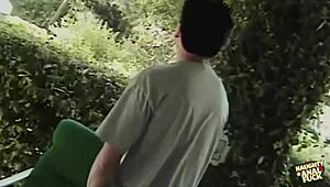 Dirty Blonde Girl Takes Huge Cock Deep In Asshole