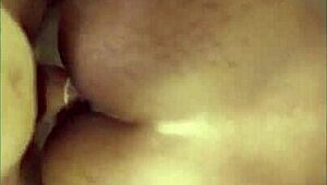 Black Tinder Girl Bent Over for Big White Cock Doggystyle POV