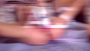 Hey, watch two petite honeys scissor and fist tight