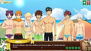 game friends camp episode 13 - natsumi gets fucked by kentaro with russian voice