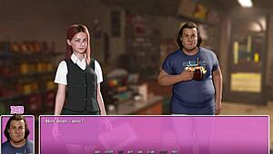 Summer in the City 04 - Meeting Hot Smoking Emo with Tattoos in a Wild Twist