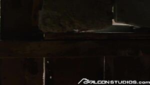 Falconstudios Worker Joins Gay Couple in Steamy Fuck Train