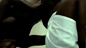 Intense Chocolate Backshots on Big Ass!