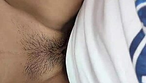 Eating the Vagina of Skinny Petite Moaning Latina Girl. Her Asshole Gapes Wide!