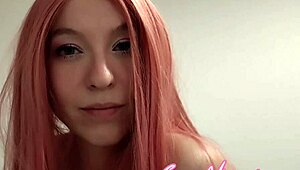 just the tip slipped in, but it’s not wrong for her.