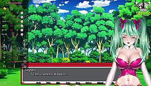 This is a compilation of a Vtuber’s stream of a rather explicit adult-themed video game called Pokémon: Masters.