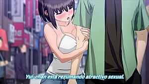 Anime Schoolgirl Sits With Companion Part Two