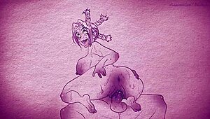 Hunter X Hunter Menchi Engages In 2D Hentai Sex Animation