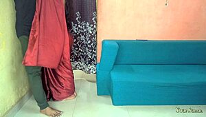Devar’s bhabhi gets fucked while her husband is away in this homemade video.