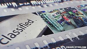 buzzed hair paris amour hooks up with officer justin magnum