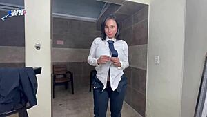 i helped my lawyer with case then did anal to her