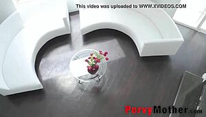 Athletic milf cougar lures stepson into taboo yoga seduction