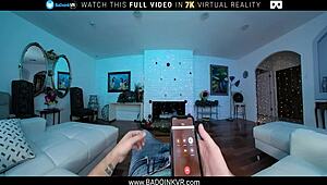 Kyler Quinn And Maya Woulfe Give Unforgettable Xmas Threesome