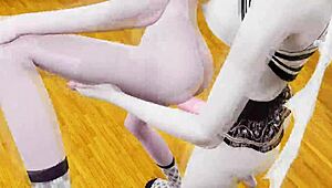 want to see elissabat and rochelle goyle having sex?