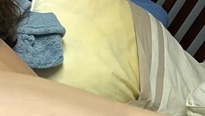 tease her pussy with fingering and masturbation