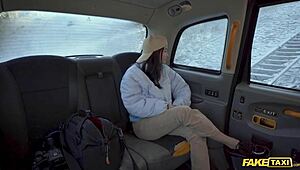 fake taxi student films steamy sex tape with driver