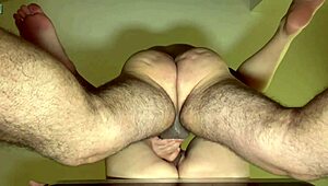 Young Wife's Heart Pounds with Lover in Motel Passion