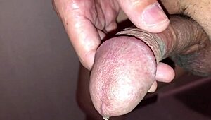 Intense Cock Masturbation Leading To Massive Cumshot Explosion