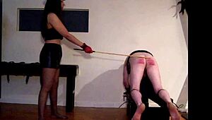 I endured a hard caning punishment