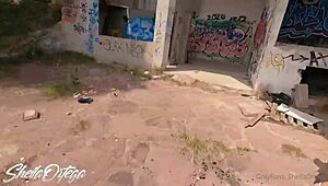 Sheila Ortega Gives Outdoor Blowjob In POV And Wild Forest Sex