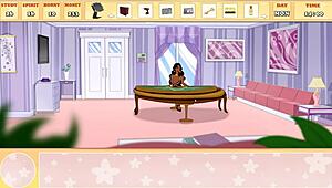 Ebony MILF Mrs. Laticia gets fucked hard in ass with monster cock in MILFtoon drama