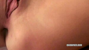 blonde hottie anna toys her ass with intense solo fucking