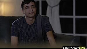 Guy Seductively Fucks His Stepbro's Stepmom in Law