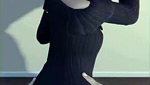 DVA, Tifa, Mercy ride and suck cocks!