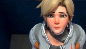 Overwatch SFM compilation part 4 in 3D cartoon style